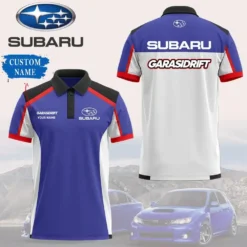 High Quality Customized Men's Polo Shirt SUBARU-PO-0074387