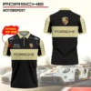 High Quality Customized Men's Zip Polo Shirt PORSCHE-TZPO-0074780