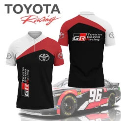 High Quality Men's Zip Polo Shirt TOYOTA-TZPO-0074938