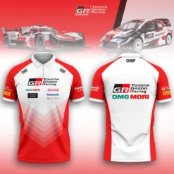 High Quality Men's Zip Polo Shirt TOYOTA-TZPO-0074939