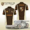 High Quality Men's Zip Polo Shirt PORSCHE-TZPO-0074842
