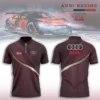 High Quality Men's Zip Polo Shirt AUDI-TZPO-0074848