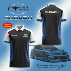 High Quality Customized Men's Polo Shirt SUBARU-PO-0074388