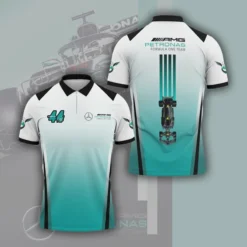 High Quality Men's Zip Polo Shirt MERCEDES-TZPO-0074753