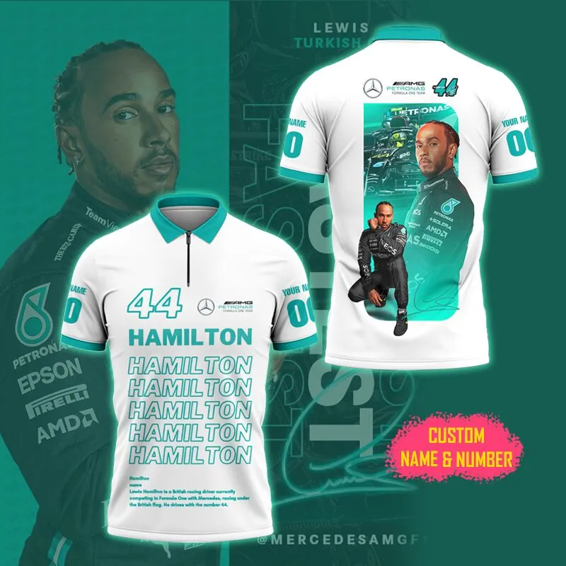 High Quality Customized Men's Zip Polo Shirt MERCEDES-TZPO-0074778