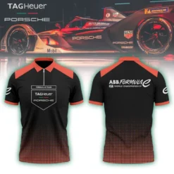 High Quality Men's Zip Polo Shirt PORSCHE-TZPO-0074833