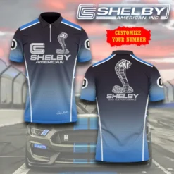 High Quality Customized Men's Zip Polo Shirt FORD-TZPO-0074963