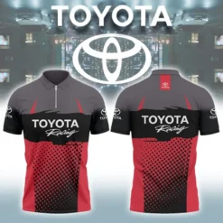 High Quality Men's Zip Polo Shirt TOYOTA-TZPO-0074942