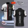 High Quality Customized Men's Zip Polo Shirt FORD-TZPO-0074960