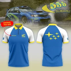 High Quality Customized Men's Zip Polo Shirt SUBARU-TZPO-0074929
