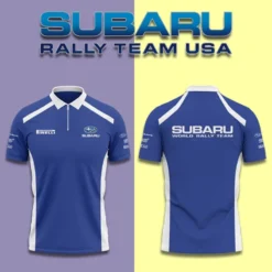 High Quality Men's Zip Polo Shirt SUBARU-TZPO-0074915