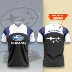 High Quality Customized Men's Zip Polo Shirt SUBARU-TZPO-0074931