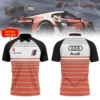 High Quality Customized Men's Zip Polo Shirt AUDI-TZPO-0074858