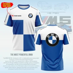 Premium  Customized Men's T-shirt BMW-TX-0075174