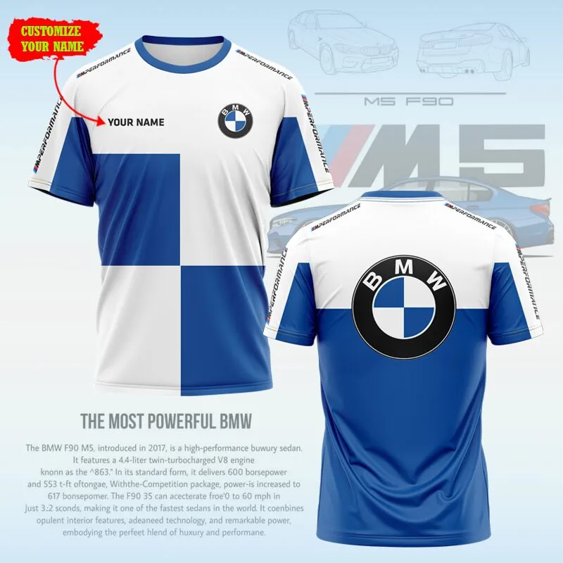 Premium Customized Men's T-shirt BMW-TX-0075174