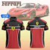 High Quality Customized Men's Polo Shirt FERRARI-PO-0074510