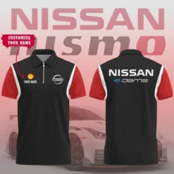 High Quality Customized Men's Zip Polo Shirt NISSAN-TZPO-0074904