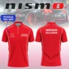 High Quality Customized Men's Zip Polo Shirt NISSAN-TZPO-0074905