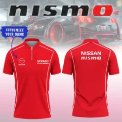 High Quality Customized Men's Zip Polo Shirt NISSAN-TZPO-0074905