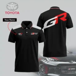 High Quality Customized Men's Polo Shirt TOYOTA-PO-0074362
