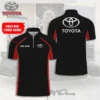 High Quality Customized Men's Zip Polo Shirt TOYOTA-TZPO-0074947