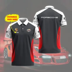 High Quality Customized Men's Polo Shirt PORSCHE-PO-0074648
