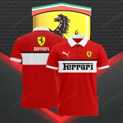 High Quality  Men's Polo Shirt FERRARI-PO-0074505