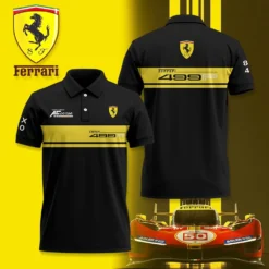 High Quality  Men's Polo Shirt FERRARI-PO-0074507