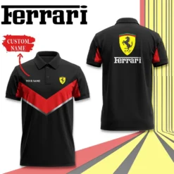 High Quality Customized Men's Polo Shirt FERRARI-PO-0074525