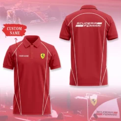 High Quality Customized Men's Polo Shirt FERRARI-PO-0074522