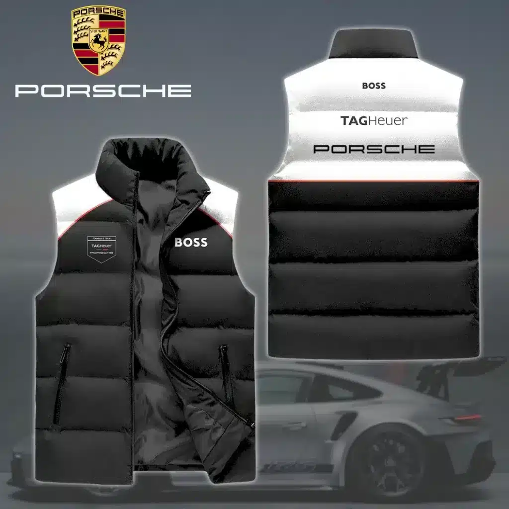 Premium PORSCHE Sleeveless Down Jacket ETX-C290-PSRC0159917