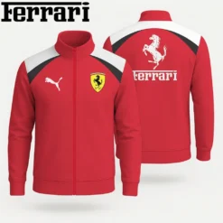 Premium  FERRARI Stand Collar Jacket ETX-GJK-FRR0477935