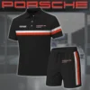 Premium  Customized Men's Polo Set PORSCHE-PO+STK-PS0741107