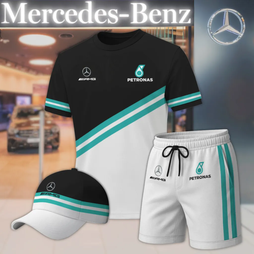 Premium Men’s T-shirt Set MERCEDES-TX+STK+CAP-02801790