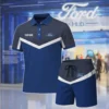 Premium  Customized Men's Polo Set FORD-PO+STK-FD018403