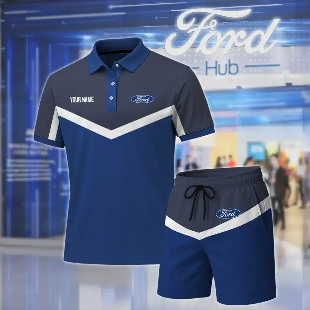 Premium Customized Men's Polo Set FORD-PO+STK-FD018403