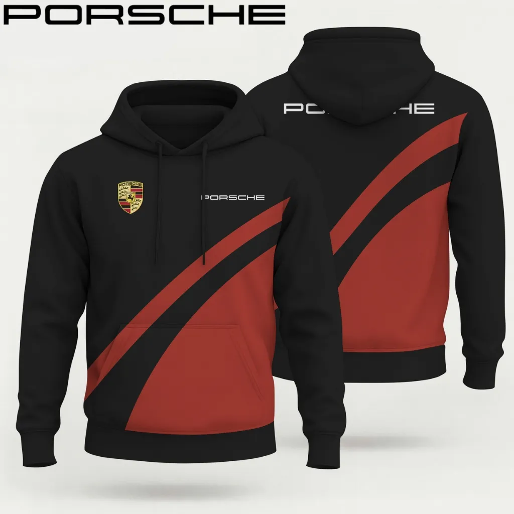Premium Men's Hoodie PORSCHE-AF-PCH1519019 - Image 2