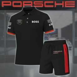 Premium  Men's Polo Set PORSCHE-PO+STK-PS0741112