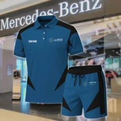 Premium  Customized Men's Polo Set MERCEDES-PO+STK-MR01498712