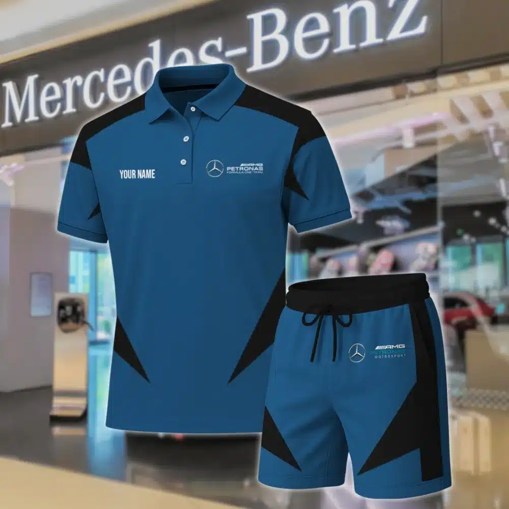 Premium Customized Men's Polo Set MERCEDES-PO+STK-MR01498712