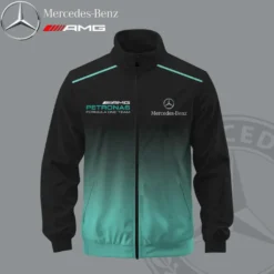 Premium  MERCEDES Stand Collar Jacket ETX-GJK-LMT9104819