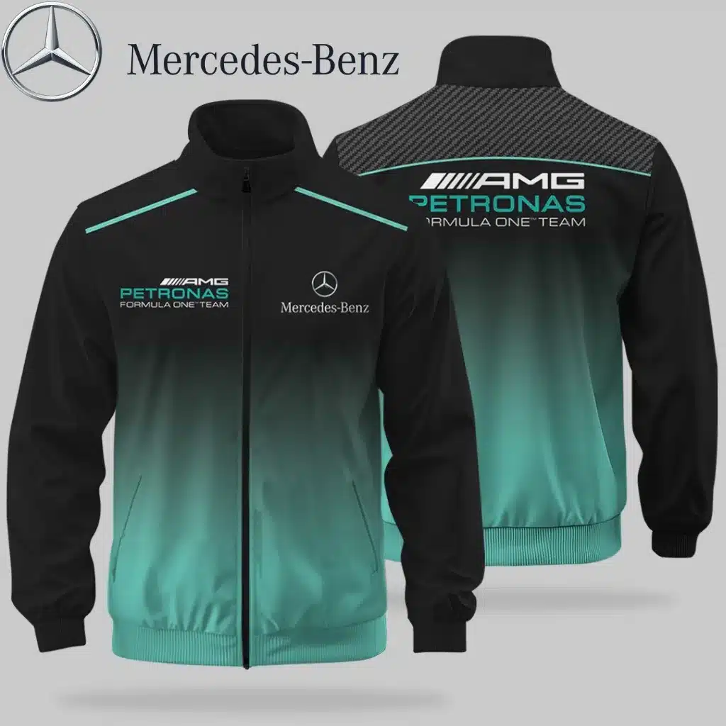 Premium MERCEDES Stand Collar Jacket ETX-GJK-LMT9104819 - Image 3