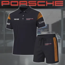 Premium  Customized Men's Polo Set PORSCHE-PO+STK-PS0741108