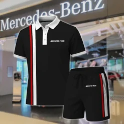 Premium  Men's Polo Set MERCEDES-PO+STK-MR01498708