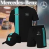 Premium  Men’s T-shirt Set MERCEDES-TX+STK+CAP-02801791