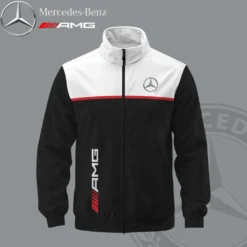Premium  MERCEDES Stand Collar Jacket ETX-GJK-LMT9104813