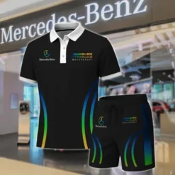 Premium  Men's Polo Set MERCEDES-PO+STK-MR01498709