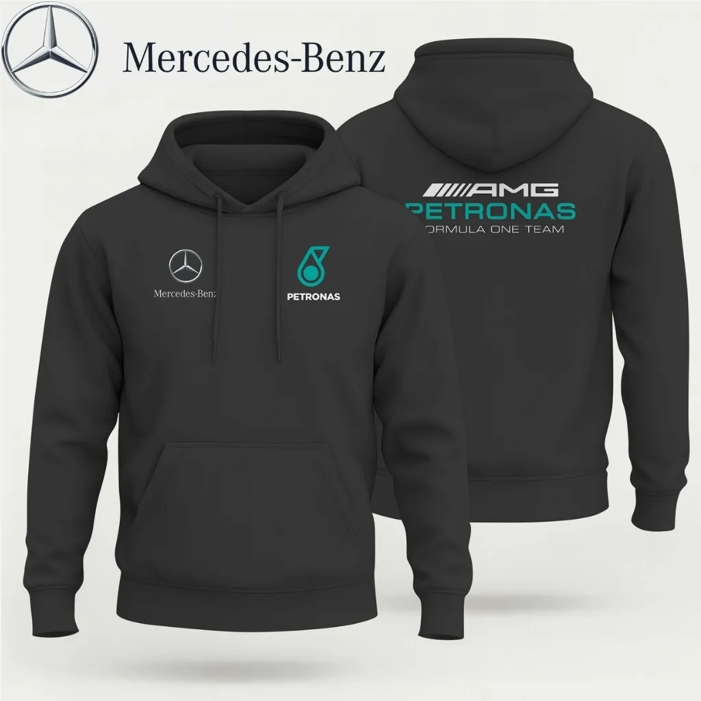 Premium Men's Hoodie MERCEDES-AF-MRD018525 - Image 2