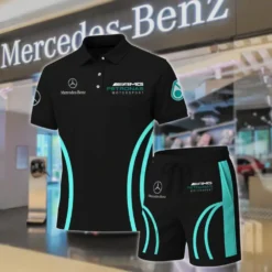 Premium  Men's Polo Set MERCEDES-PO+STK-MR01498710
