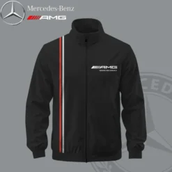 Premium  MERCEDES Stand Collar Jacket ETX-GJK-LMT9104805